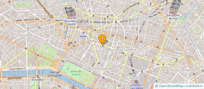 localisation de l'entreprise EUROSPACE à PARIS