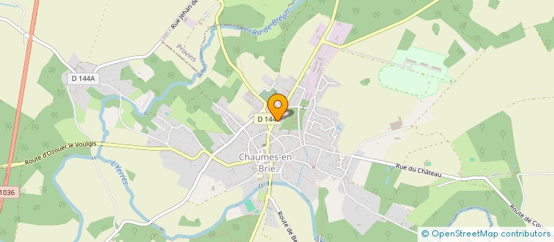 localisation de l'entreprise EUROSPRINT  CHAUMES-EN-BRIE