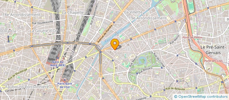 localisation de l'entreprise EUROSTAND  PARIS