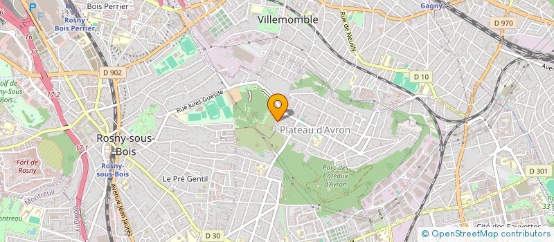 localisation de l'entreprise EUROSTARS à NEUILLY-PLAISANCE