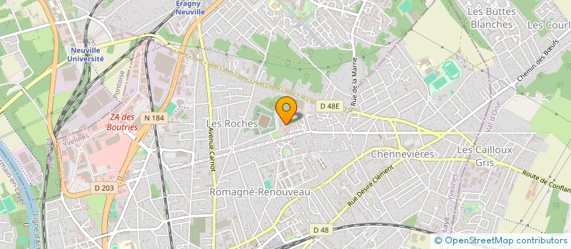 localisation de l'entreprise EUROSTILE BUREAUTIQUE  CONFLANS-SAINTE-HONORINE