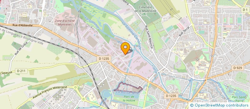 localisation de l'entreprise EUROSTOC à AMIENS