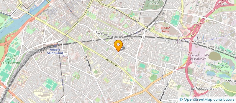 localisation de l'entreprise EUROSTONE à ANGERS