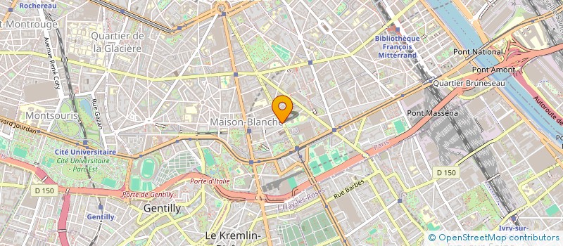 localisation de l'entreprise EUROSTORE à PARIS