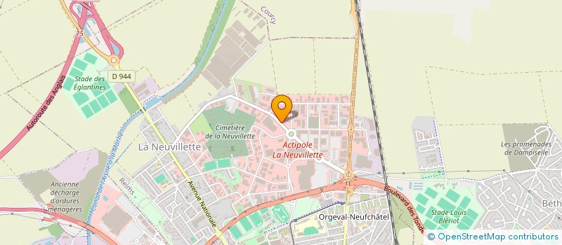 localisation de l'entreprise EUROSTORES à REIMS