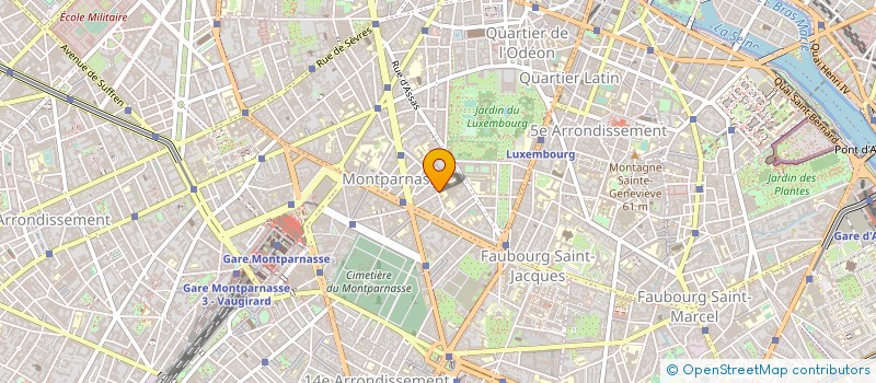 localisation de l'entreprise EUROSUCCES  PARIS