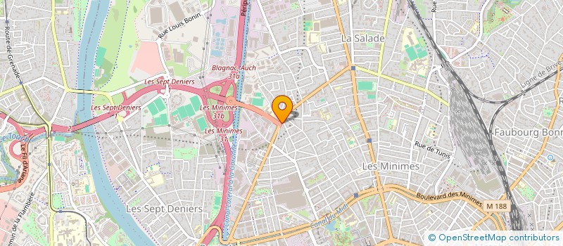 localisation de l'entreprise EUROSUD EXPERTISE ET CONSEIL à TOULOUSE