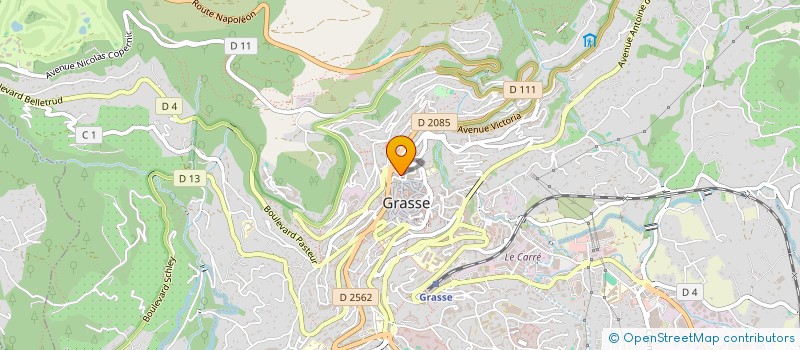 localisation de l'entreprise EUROSUD SERVICES BATIPRO à GRASSE