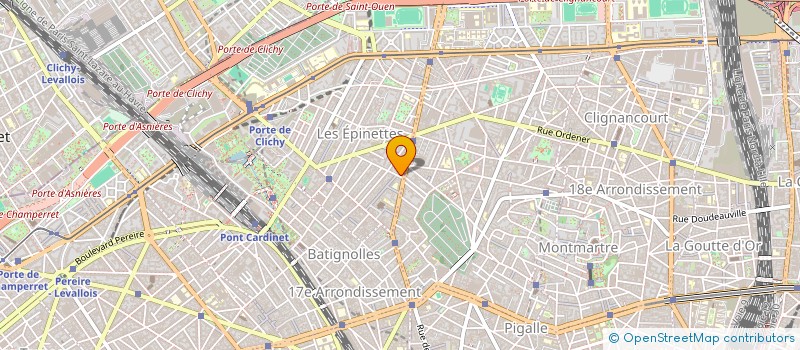 localisation de l'entreprise EUROSURVEILLANCE PROTECTI SECURITE PRIVE  PARIS