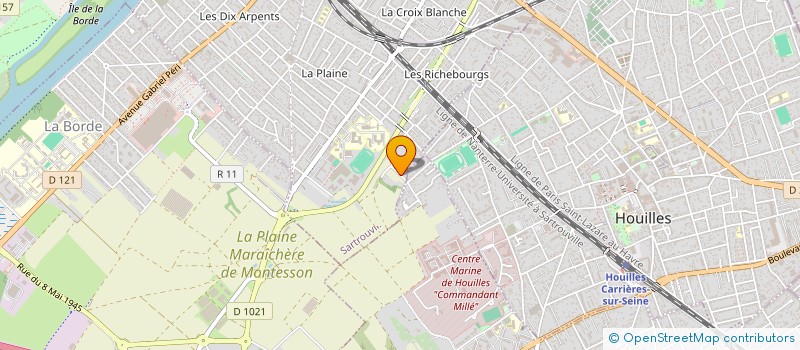 localisation de l'entreprise EUROSYNTHESE à SARTROUVILLE