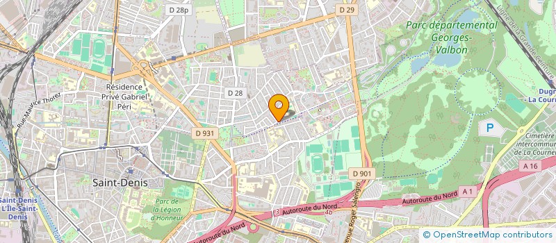 localisation de l'entreprise EUROSYS SARL  SAINT-DENIS