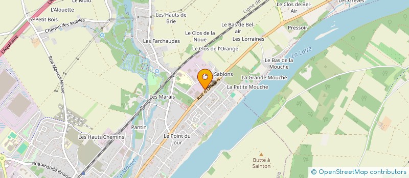 localisation de l'entreprise EUROSYSTEM à MEUNG-SUR-LOIRE