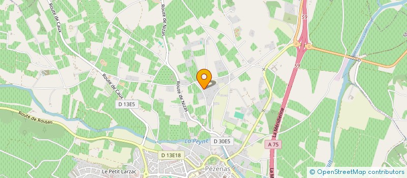 localisation de l'entreprise EUROTAMBFI à SETE
