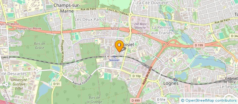 localisation de l'entreprise EUROTEAM PROTECTION à NOISIEL