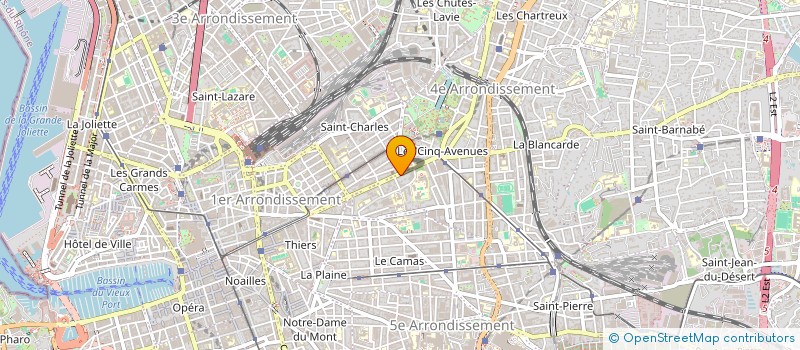 localisation de l'entreprise EUROTEC à MARSEILLE