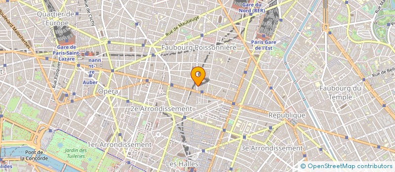 localisation de l'entreprise EUROTECH COMMERCIAL ET CIE  PARIS