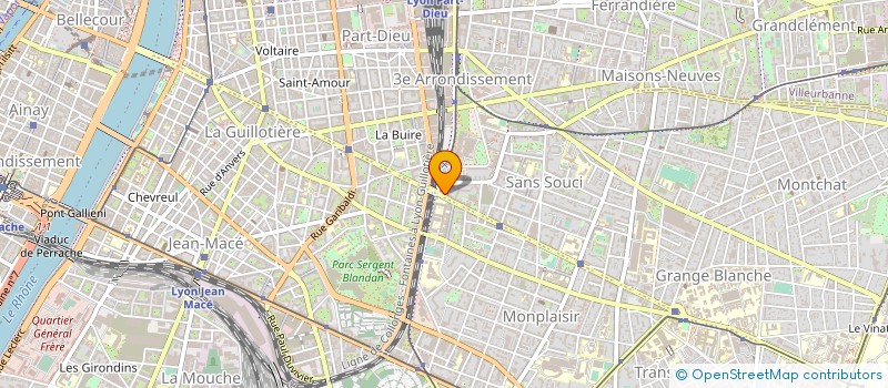 localisation de l'entreprise EUROTECH FRANCE à LYON