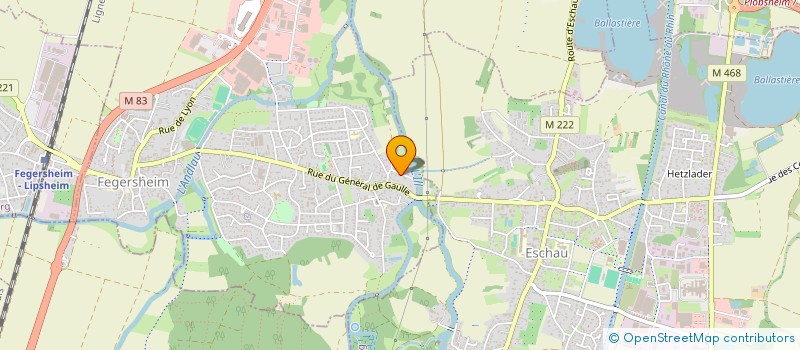 localisation de l'entreprise EUROTECH REPARTITION  FEGERSHEIM