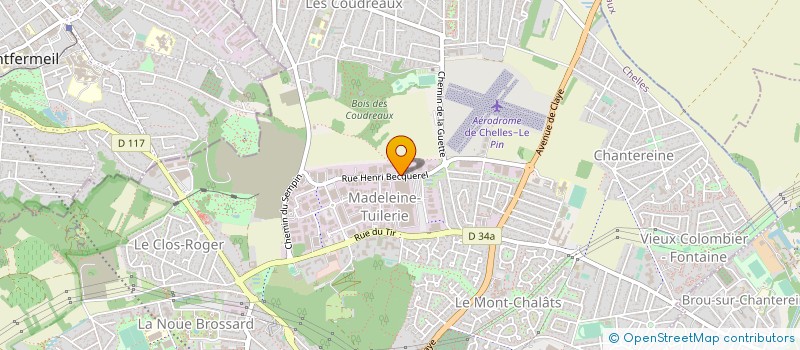 localisation de l'entreprise EUROTECHNIC PROTECTION à CHELLES