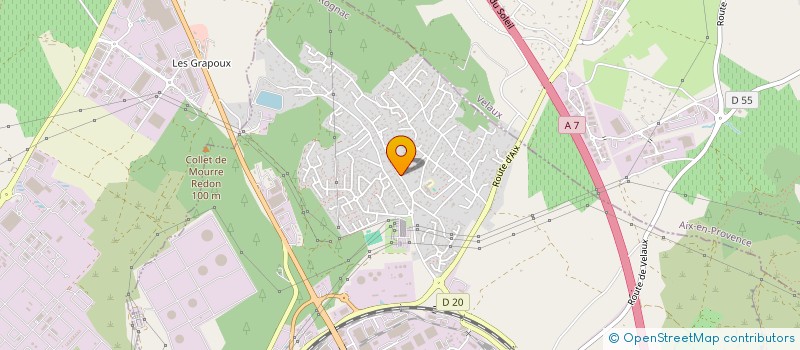 localisation de l'entreprise EUROTECHS SCI  ROGNAC