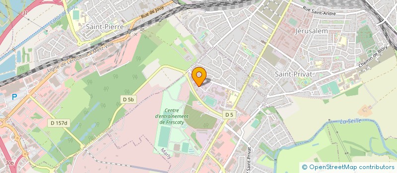 localisation de l'entreprise EUROTER FRANCE à MARLY