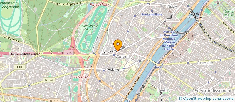 localisation de l'entreprise EUROTERRAIN  PARIS