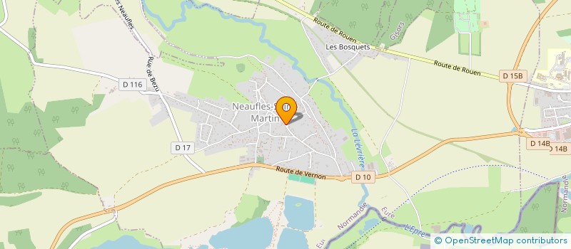 localisation de l'entreprise EUROTEX  NEAUFLES-SAINT-MARTIN