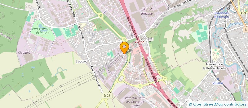 localisation de l'entreprise EUROTOMATISMES  LISSES