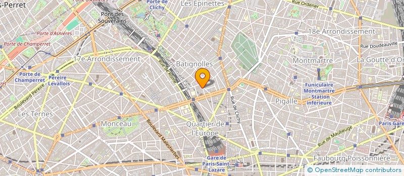 localisation de l'entreprise EUROTOURS SA  PARIS