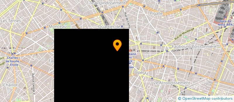 localisation de l'entreprise EUROTRADE à PARIS
