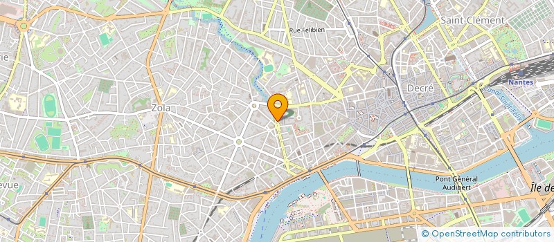 localisation de l'entreprise EUROTRADING ET CONSEIL à NANTES