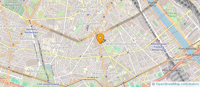 localisation de l'entreprise EUROTRANS EXPRESS à PARIS