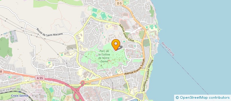 localisation de l'entreprise EUROTRANS IRM à MARTIGUES