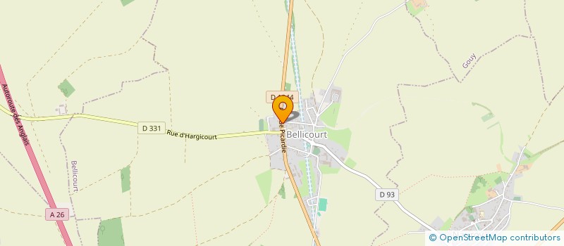 localisation de l'entreprise EUROTRUIE  GOUY