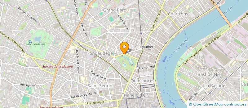 localisation de l'entreprise EUROTUBE à BORDEAUX