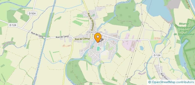 localisation de l'entreprise EUROVALO BIOENERGIE  OBENHEIM