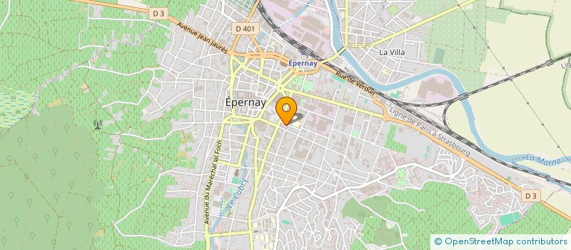 localisation de l'entreprise EUROVAP à EPERNAY