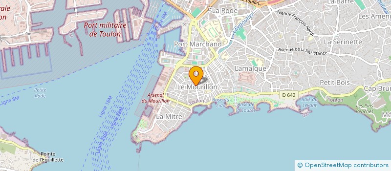 localisation de l'entreprise EUROVARIM à TOULON