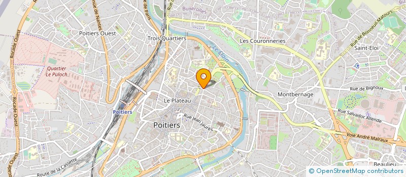 localisation de l'entreprise EUROVASC  POITIERS