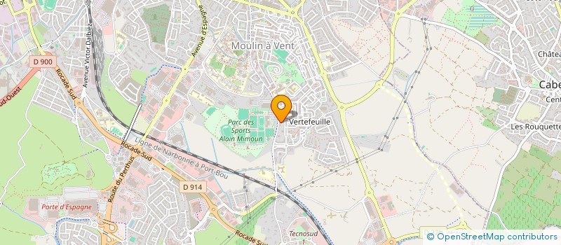 localisation de l'entreprise EUROVILLAS à PERPIGNAN