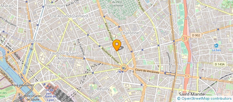 localisation de l'entreprise EUROVOLT à PARIS