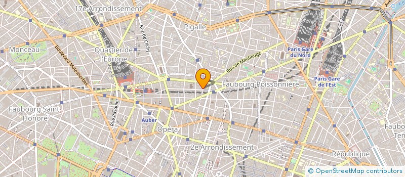 localisation de l'entreprise EUROVOX BONS SERVICES à PARIS