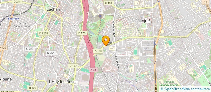 localisation de l'entreprise EUROVOX SERVOCAL  VILLEJUIF