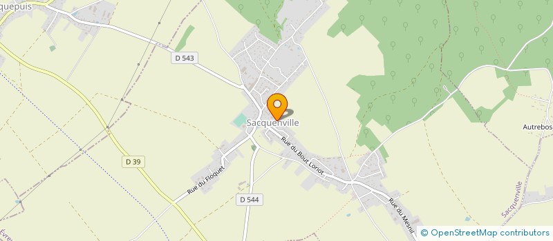 localisation de l'entreprise EURPACK SERVICES  LE VIEIL-EVREUX