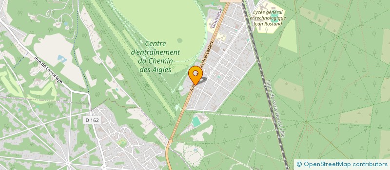 localisation de l'entreprise EURYDICE HOLDING  CHANTILLY