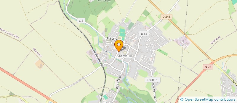 localisation de l'entreprise EURYSTHEE PATRIMOINE à MARŒUIL