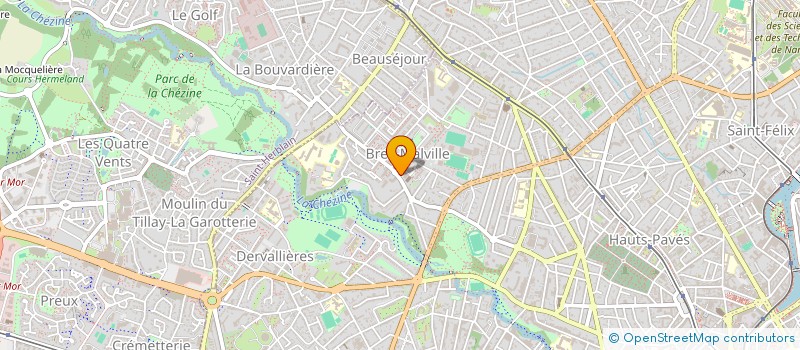 localisation de l'entreprise EUSKABREIZH à NANTES