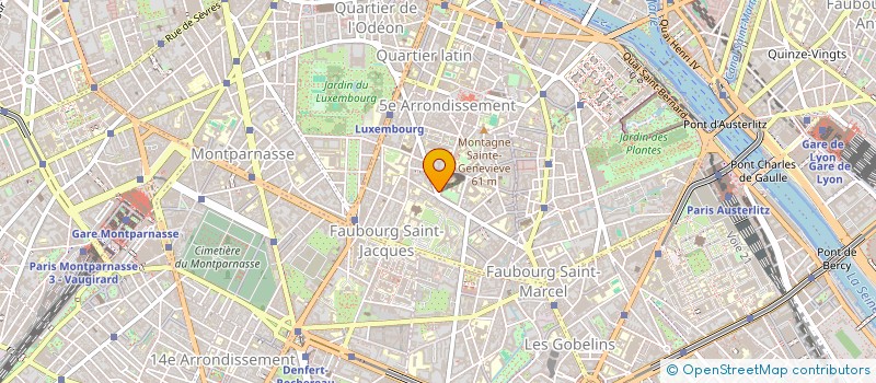 localisation de l'entreprise EUSKADI 3  PARIS