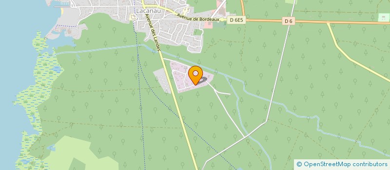 localisation de l'entreprise EUSKADI  LACANAU