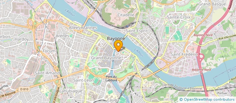 localisation de l'entreprise EUSKADI SENEGAL à BAYONNE